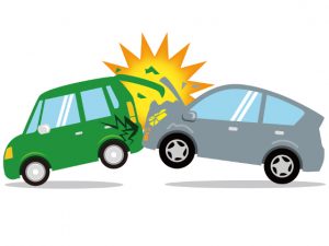 車の背面衝突事故